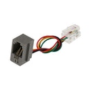 Headset Cable 3.5mm To RJ9/RJ10 Jack Adapter Convertor PC Headset Telephone