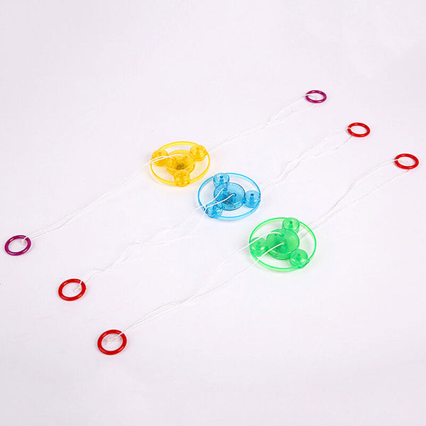 Fancy Kids Child Colorful Spin LED Light Outdoor Flying Saucer Disc Toys