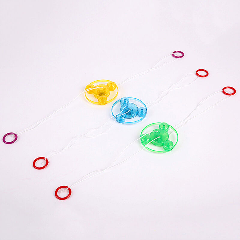 Fancy Kids Child Colorful Spin LED Light Outdoor Flying Saucer Disc Toys