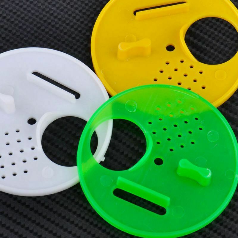 12pcs 3 Colors Beekeepers Beehive Box Entrance Gates 68mm Beekeeping Tools