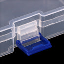 Plastic Clear Parts Storage Box Jewelry Craft Container Organizer Case  JR