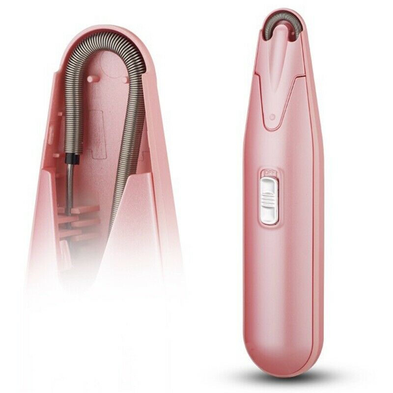 Pink Electric Body Hair Removal Press Epilator Permanent Shaving for Women  T3X1