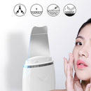 4In1 Ion Ultrasonic Skin Scrubber Face Spatula Cleaner Blackhead Comedones
