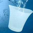 LED Luminous Ice Bucket Beer Wine Whisky Cooler Bowl 5L for Club Bar Party Green