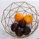 Chic Metal Table Storage Basket Modern Minimalist Scandinavian Nordic Hollo O3M6