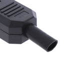 3 Pin IEC 320 C14 Male Plug Rewirable Power Connector Socket AC Panel Soc JR