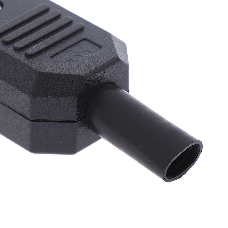 3 Pin IEC 320 C14 Male Plug Rewirable Power Connector Socket AC Panel Soc JR