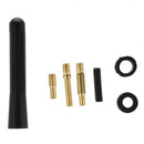3" Black Carbin Bee Sting Aerial Antenna Mast Stubby Roof Mini Radio AMFM