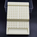 168Holes Dental Bur Block Holder Autoclave Disinfection Box Sterilizer Case Tool