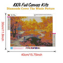 5D DIY Full Drill Diamond Painting Scenery Cross Stitch Mosaic Kit (B110)