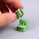10Pcs KF2EDGK KF-3P 3pin right angle plug-in terminal contor 5.08mm pitME