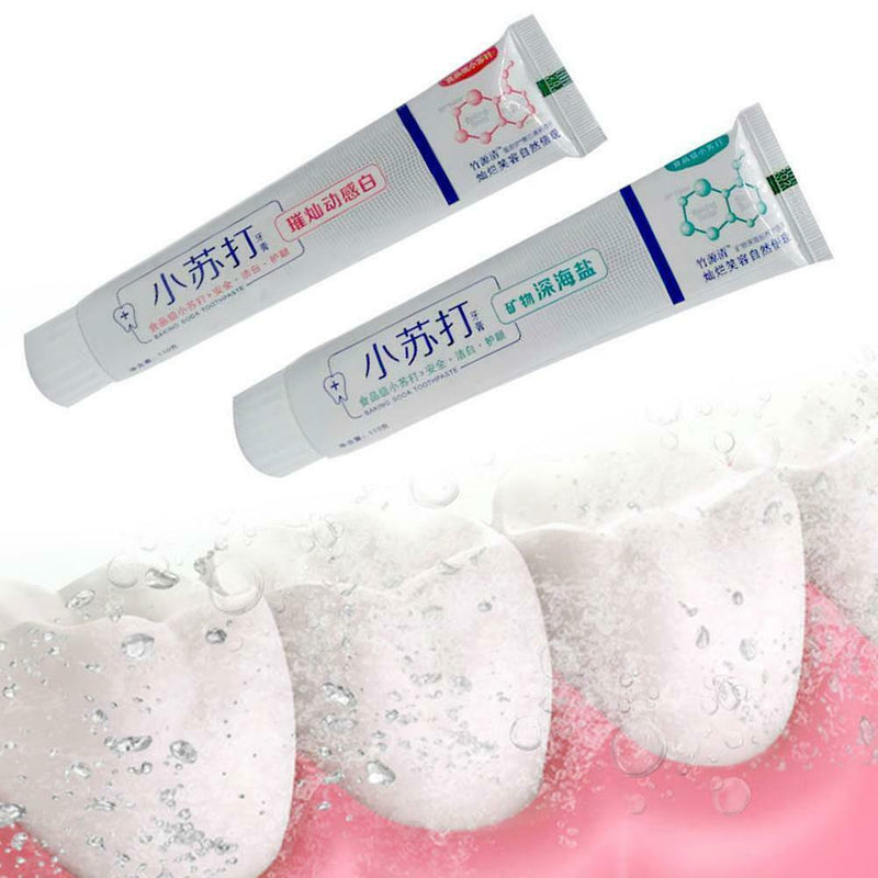 Viaty Baking Soda Deep Sea Salt Toothpaste BRAND NEW TO MARKET STAIN REMOVER Sea