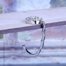 Portable Alloy Rhinestone Foldable Purse Bag Hanger Handbag Hook Table Women