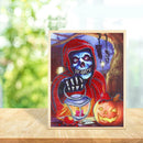5D DIY Special Shaped Diamond Painting Ghost Cross Stitch Mosaic Kits Decor