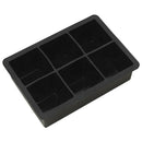 Large Silicone Drink Ice Square Pudding Jelly Soap Square Mold Mould Tray T W4D8