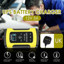 12V LCD Display Smart Car Motorcycle Battery Charger Auto Pulse Repair UK A