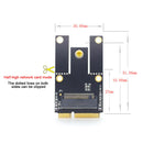 Adapter Card M.2 NGFF To Mini PCI-E For Laptop PC Electric Bluetooth Portable
