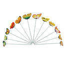 24 Pieces Garden Yard Planter Butterfly Stakes Lawn Decor Ornament Art Decor