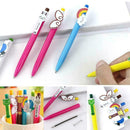 Cute Cartoon Animals Ball Pen Needle Tip Black Novelty Students Pattern Gif M1W7