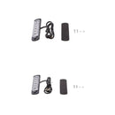 2 PCS 6 LED Car Truck Emergency Beacon Light Bar Hazard Strobe Warning