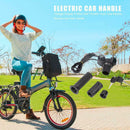 Electric Bike Half Throttle Twist Grip Lock Key Handle w/ Voltage Display