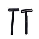 2pcs/set bathrooms disposable shaving razor stainless steel blade for man MO