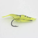20PCS Soft Shrimp Fishing Lure Baits for Bream Bass Flathead Whiting SnapperP6R4