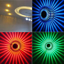 Aluminum 3W Warm White LED Indoor Wall Sconce Light Recessed Decor Lamp