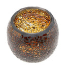Old Fahsion Morrocan Glow Mosaic Tealight Candleholder Candlestick Bowl 2Pcs