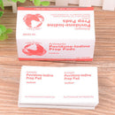 First aid Iodine tablets Antiseptic Povidone-lodine Prep Pad for emergency 10POZ