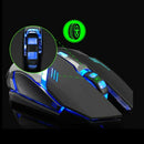 USB Rechargeable Wireless Mouse 2.4GHz Gaming Mice Adjustable DPI PC Laptop bs