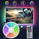 LED Strip Light Flexible RGB Lighting Tape USB Waterproof Decor Ribbon (4m) A
