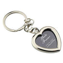 Creative Heart Photo Frame Keychain DIY Key Ring Chain Keyfob Forever Love Gift/