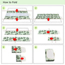 Outdoor Picnic Blanket Sandproof Waterproof Picnic Blanket Tote For Camping