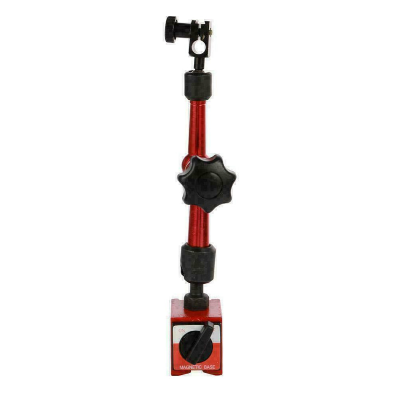 Dial Test Indicator Scale Gauge Precision+Magnetic Flexible Base Holder Sta U4D4