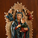 6'' Our Lady of Guadalupe Statue Catholic Gift Sculptures for Home Church Chapel