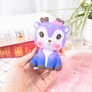 1pc stress relief toys galaxy cartoon deer scented slow rising cute animal toyLY