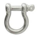 304 Stainless Steel Bow Shackle D-Ring Rustproof For Mairne Heavy Duty 6MM
