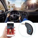 Wireless Bluetooth 4.2 Audio Receiver 3.5mm Jack AUX Adapter Built in Microphone