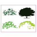 Trees Metal Cutting Dies And Clear Stamp Set For DIY Scrapbooking Photo Album