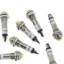 10pcs 8mm 24V Yellow LED Metal Indicator Light XD8-2