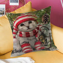 Decorative Throw Pillow Covers Only For Couch, Sofa,Bed Set Of 4 Modern Des B4T3