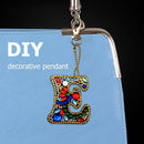 4pcs/set DIY Love Full Drill Special Shaped Diamond Painting Keychain Gifts