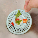 2Way Bath Stopper Drain Protector Tub Filter.Silicone Strainer Q4K9 X9C8 X2P1