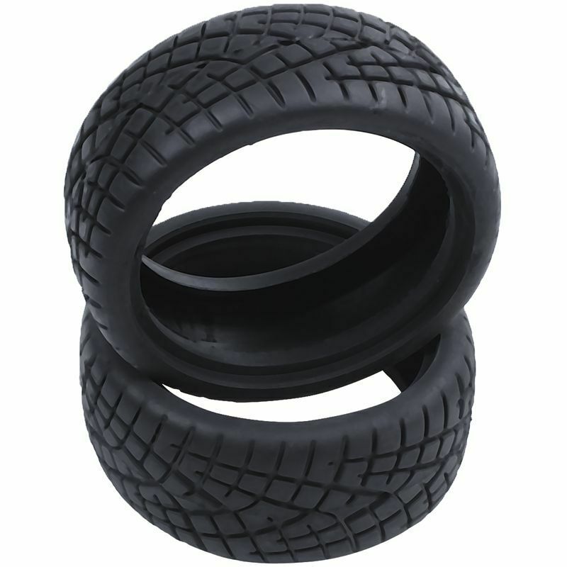 1/10 RC Car On Road Performance Rubber Racing Tire Tyre 8001 with Sponge 4p