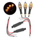 Motorbike Electronic LED Turn Signal Bulb Flasher Relay Fix Hyper Flash 10W