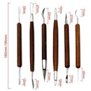 Clay Sculpting Sets Wax Carving Pottery Tools Shaper Polymer Modeling Cera KVK