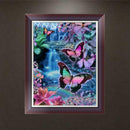 5D Diamond Embroidery Painting Butterfly Cross Stitch Craft Wall Decor Kit