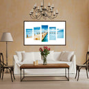 Seascape 5D DIY Full Drill Diamond Painting 5-pictures Combination Kits