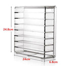 Eyeshadow Pallete Organizer Acrylic Clear Drawer, Weather Resistance, Stronger